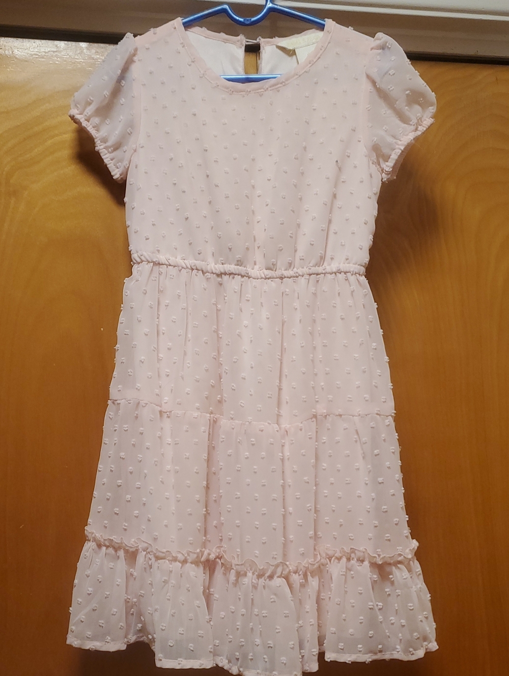 Emma & Elsa Girls Soft Pink Dress Size 6